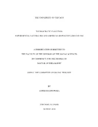 The University of Chicago Technocratic Evolution