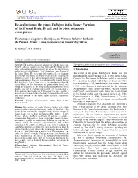Re-Evaluation of the Genus Rubidgea in the Lower Permian of the Paraná Basin, Brazil, and Its Biostratigraphic Consequence