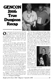 True Dungeon Recap