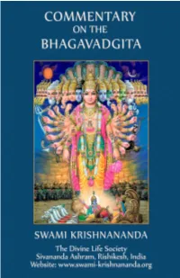 Bhagavad Gita to Arjuna in the Middle of a Battlefield