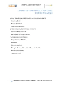 Contexto Territorial Y Factores Socioeconómicos