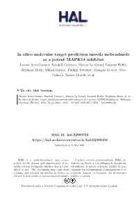 In Silico Molecular Target Prediction Unveils