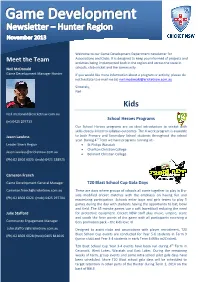 Meet the Team Activities Being Implemented Both in the Region and Across the State In