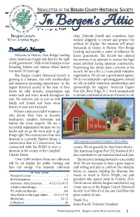 2018 Winter / Spring Newsletter MB Edit Interview Bb.Indd