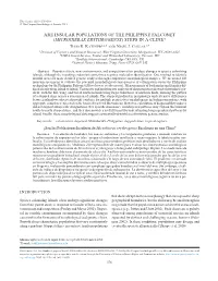 Are Insular Populations of the Philippine Falconet (Microhierax Erythrogenys) Steps in a Cline?