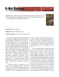 Power and Policy on the Western Frontier: Struggles For