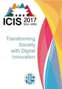 ICIS 2017 Program Book