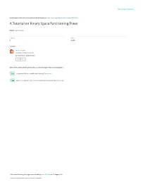 A Tutorial on Binary Space Partitioning Trees