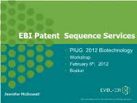 EMBL-EBI Powerpoint Presentation