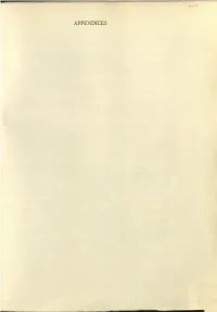 APPENDICES Appendix a a D Fie a Gyt-T-A— H a LIST of the RECTORS and VICARS of 7Rtv* a D ./Vlb BROMLEY from A