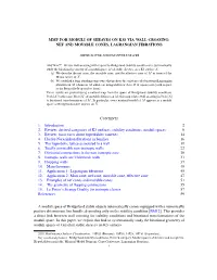 Mmp for Moduli of Sheaves on K3s Via Wall-Crossing: Nef and Movable Cones, Lagrangian Fibrations