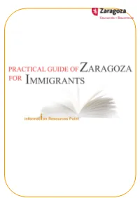 Practical Guide of Zaragoza for Immigrants