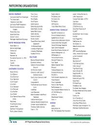 Participating Organizations