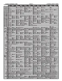Sunday Morning Grid 10/23/11