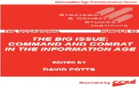 The Big Issue: Command and Combat in the Information Age
