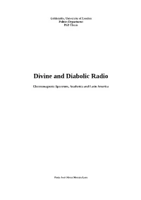 Divine and Diabolic Radio