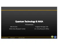 Quantum Technology and NASA.Pdf