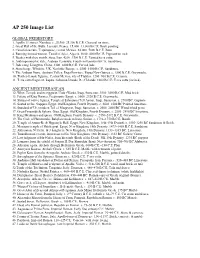 AP 250 Image List