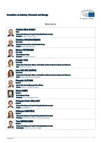 List of Members