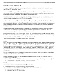 Sermon: How As a Christian Should I Respond? (Jen Goode 03‐04‐2018)