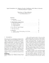 Agent Foundations for Aligning Machine Intelligence with Human Interests: a Technical Research Agenda