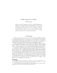 Hodge Laplacians on Graphs