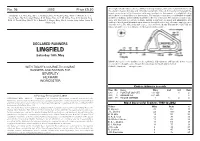 Lingfield Park Round Course Is a Left-Handed Loop of About a Mile and a Half, Which Intersects No