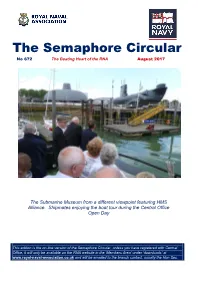 The Semaphore Circular No 672 the Beating Heart of the RNA August 2017
