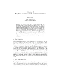 Chapter 3 Big Data Outlook, Tools, and Architectures (Hajira Jabeen)
