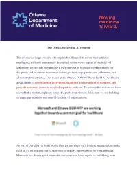 Digital Health & AI