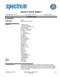 Safety Data Sheet