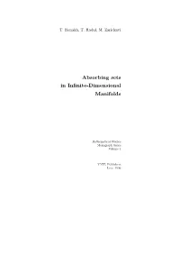 Absorbing Sets in Infinite-Dimensional Manifolds