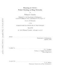 Running in Circles: Packet Routing on Ring Networks by William F
