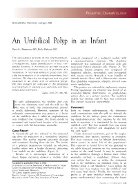 An Umbilical Polyp in an Infant
