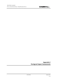 Appendix C Ecological Impact Assessments