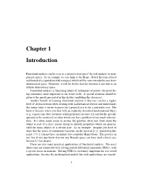 Chapter 1 Introduction