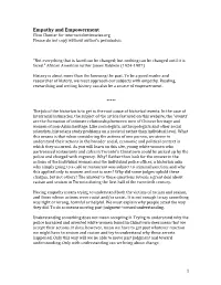 Empathy and Empowerment Elise Chenier for Interracialintimacies.Org Please Do Not Copy Without Author’S Permission
