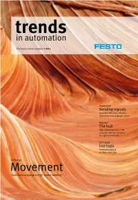 Movement from Body Language to High-Speed Handling Highly Flexible, Very Compact