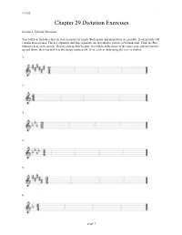 Chapter 29 Dictation Handout