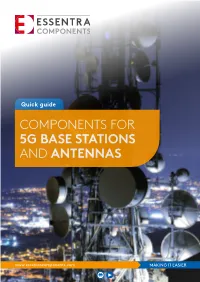 Components for 5G Base Stations and Antennas