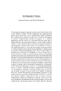 Introduction Laurent Dousset and Serge Tcherkézoff