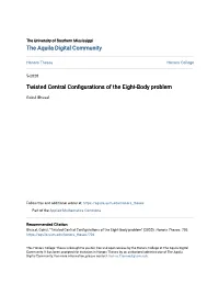 Twisted Central Configurations of the Eight-Body Problem