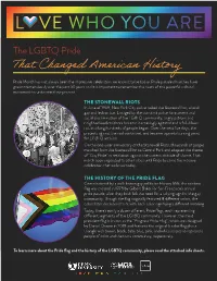 Learn More About Pride History