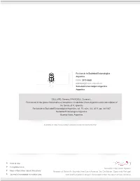 Redalyc.First Record of the Genus Homalodisca (Hemiptera: Cicadellidae) from Argentina and Redescription of the Female of H