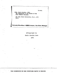 (C&gt; Copyright by Doris Liechty Lora 1971