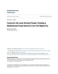 Creating a Multicultural Forest Service in the Civil Rights Era