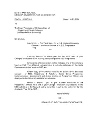National Service Scheme Revised Manual