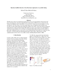 1. Introduction Baseline Usability Data for a Non-Electronic Approach To