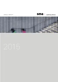 Optimising Railways ANNUAL REPORT