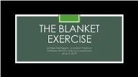 The Blanket Exercise